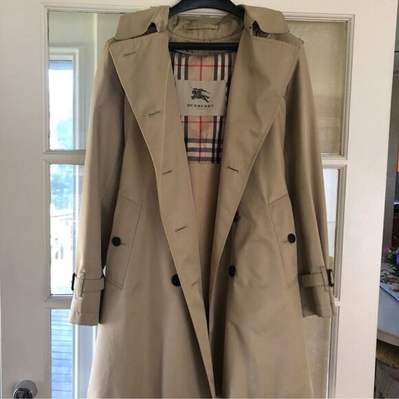 Burberry London trench coat with fleece lining - Picture 3 of 14